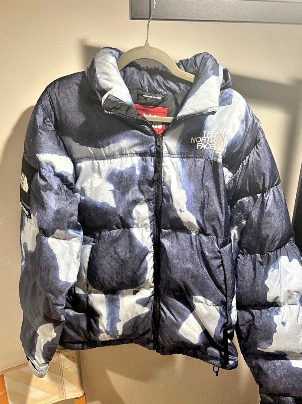 Supreme puffer jacket